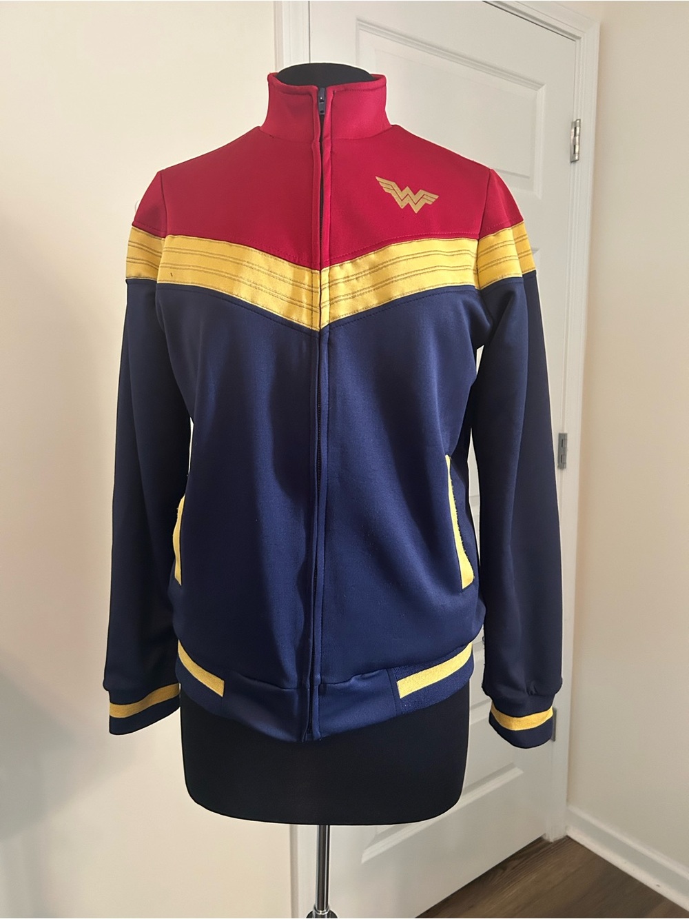 Wonder Woman Her Universe Navy and Red WW84 Jacket